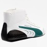 Botas Puma Speedcat Pro FIA White/Green - Homologadas FIA 8856-2018