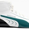 Botas Puma Speedcat Pro FIA White/Green - Homologadas FIA 8856-2018