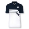 Polo Alpha Tauri Blanco/Azul Women