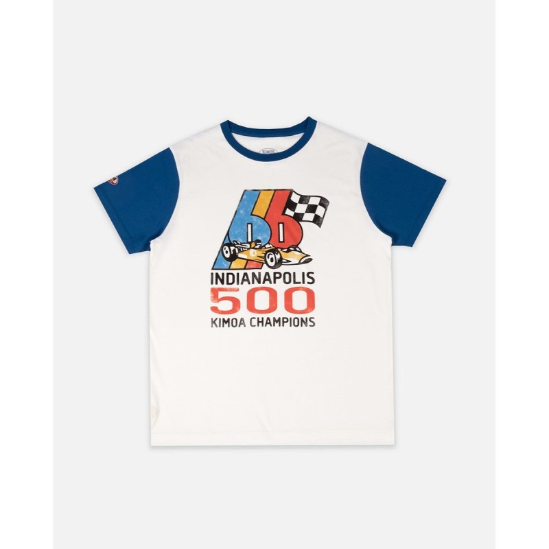 Camiseta Kimoa Indy Retro 66 blanca