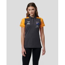 Polo McLaren Daniel Ricciardo Gris Mujer