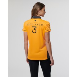 Polo McLaren Daniel Ricciardo Gris Mujer