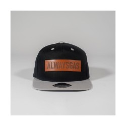 Gorra AlwaysGas Vantge en color negro con Logo