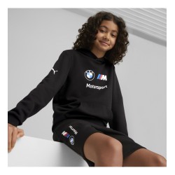 Sudadera con capucha BMW ESS para niños negra