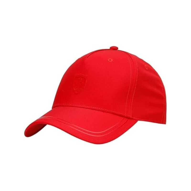 Gorra Ferrari estilo BB para hombre roja