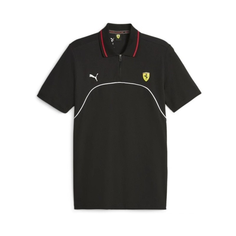 Polo Puma Ferrari Race para hombre negro