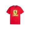 Camiseta Ferrari Race para hombre roja