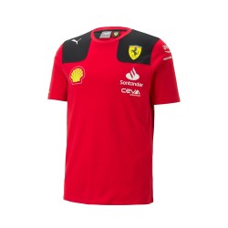 Camiseta Ferrari RP Leclerc para hombre roja