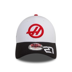 Gorra Haas driver nh 9forty blanca