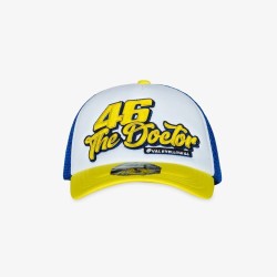 VR46  the doctor trucker mid visor gorra multicolor