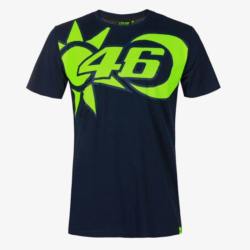 VR46 hombre sole & luna camiseta azul