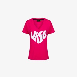 VR46 mujer  camiseta  rosa