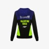 VR46 yamaha sudaderas con cremallera completa y capucha para mujer en color azul