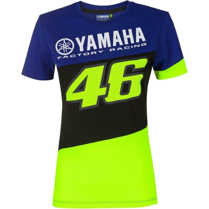 VR46 camiseta para mujer en color azul