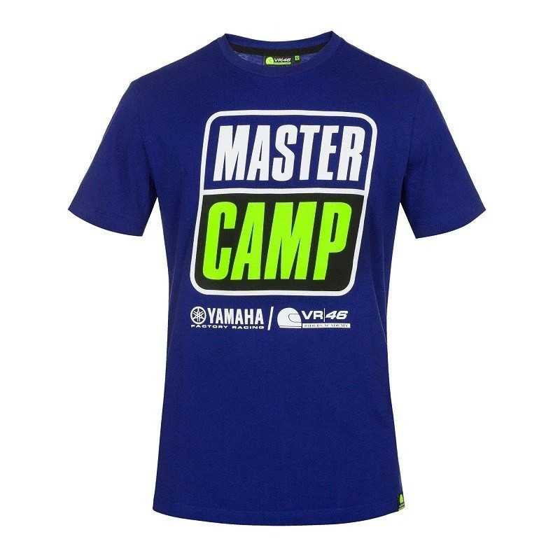 Camiseta Yamaha riders academy para hombre en color azul