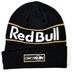 Gorro de punto con puño Red Bull Vegas Newera negro