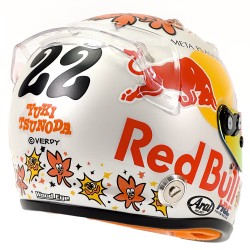 Capacete Yuki Tsunoda 2024 GP JAPÃO