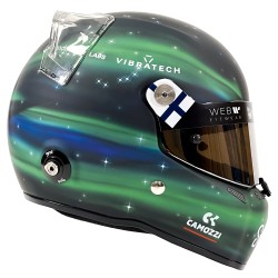 Casco Valtteri Bottas 2024 Mini Stilo scala 1:2