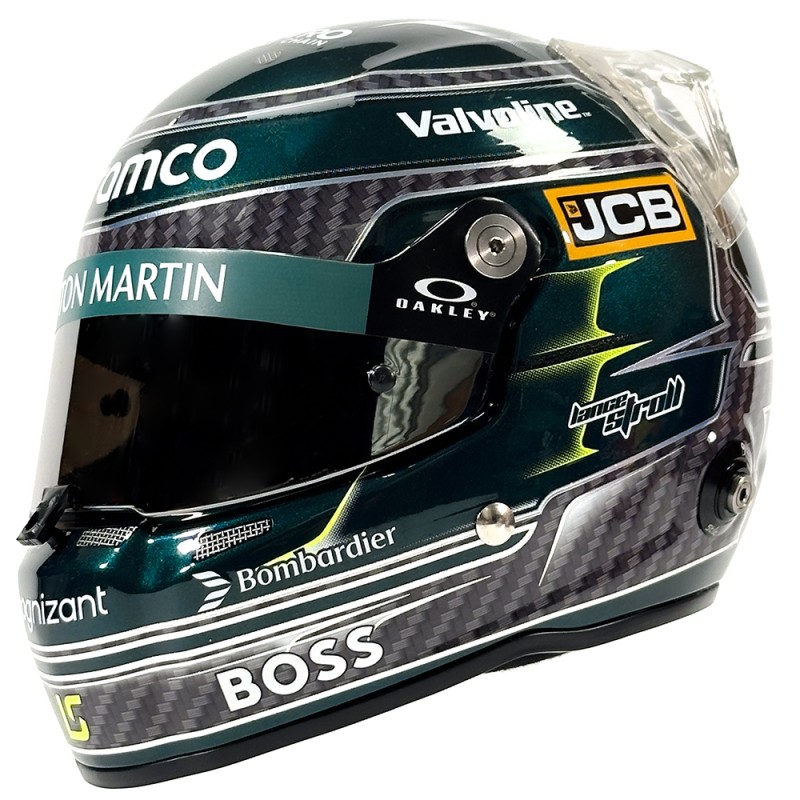 Lance Stroll 2024 Mini capacete Stilo escala 1:2