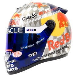 PRE-Order Sergio Pérez 2024 GP Silverstone Mini Helmet Schuberth escala 1:2. Precio 175€