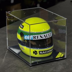 Ayrton Senna casco Bell XFM-1 1985