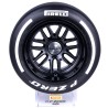 Pneu Pirelli Pole Position escala 1:2 - Branco - Duro