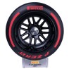 Pneu Pirelli Pole Position escala 1:2 - Vermelho - Macio