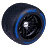 Pneumatico Pirelli Pole Position scala 1:2 - Extreme Rain - Blu