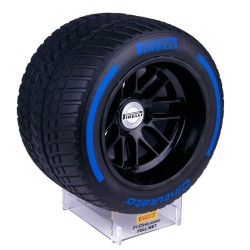 Pneu Pirelli Pole Position escala 1:2 - Extreme Rain - Azul