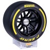 Pirelli Pole Position tire 1:2 scale - Yellow - Intermediate