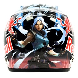 Yuki Tsunoda 2024 Mini helmet SPA GP Arai 1:2 scale