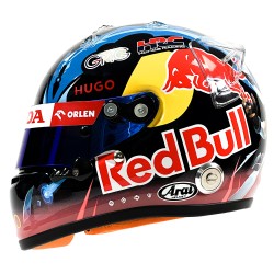 Yuki Tsunoda 2024 Mini helmet SPA GP Arai 1:2 scale