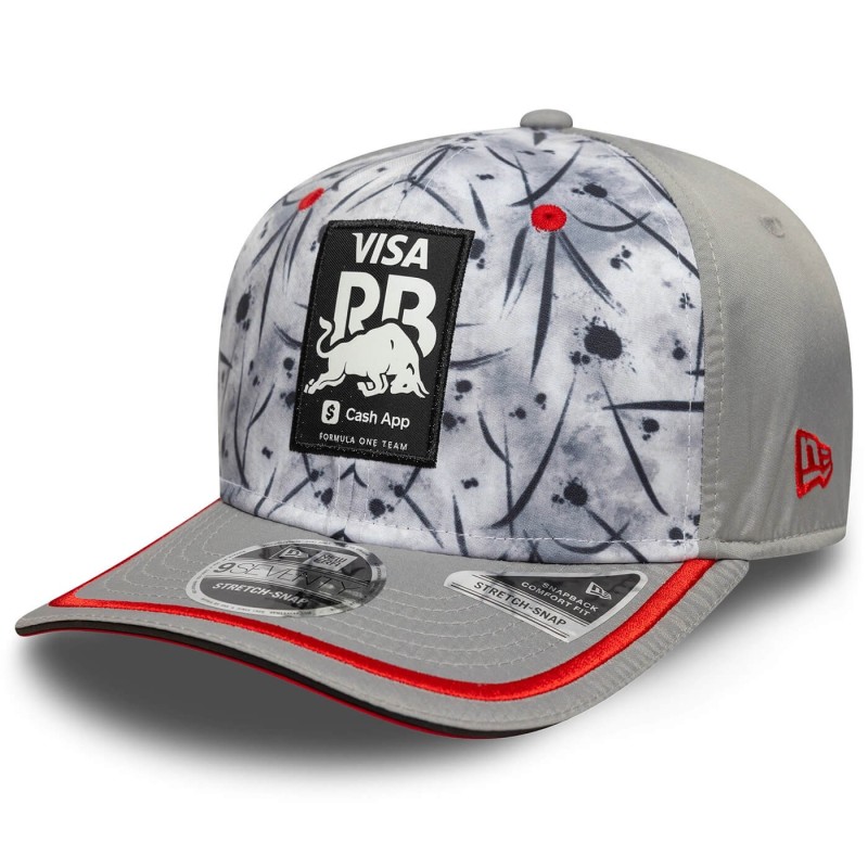 Visa Cash App Racing Bulls New Era 9Seventy Gorra Edición Especial GP Japón 2025 - Gris