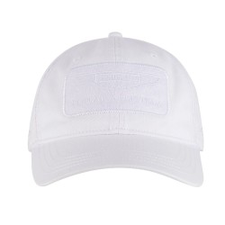 Gorra Aston Martin F1 de Lance Stroll en color blanco