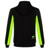 VR46 hombre sudadera con cremallera monza negro