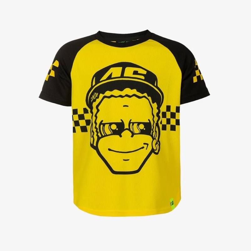VR46 niños dottorone camiseta ocre VR46 niños dottorone camiseta ocre