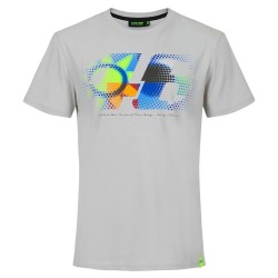 VR46 hombre sole luna camiseta gris claro