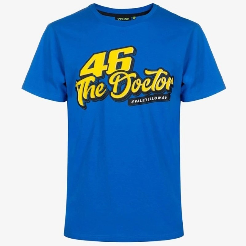 VR46 hombre the doctor camiseta azulillo