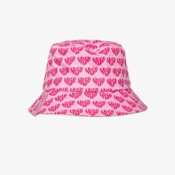 VR46 mujer gorro de pescador rosa