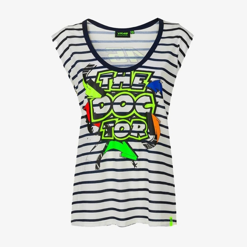 VR46 mujer street art camiseta VR46 mujer street art camiseta