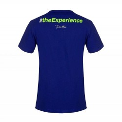 Camiseta Yamaha riders academy para hombre en color azul