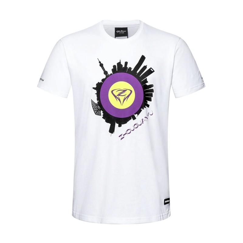 Camiseta Guanyu Zhou Alfa Romeo 2023 Blanca Camiseta Guanyu Zhou Alfa Romeo 2023 Blanca
