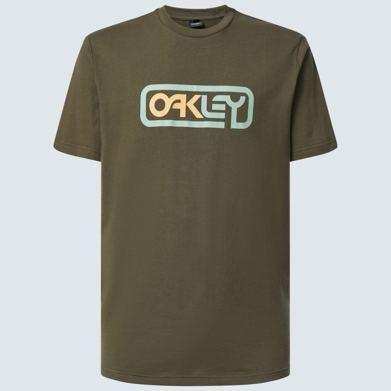 Camiseta Oakley Locked in B1B Brush /New Jade Camiseta Oakley Locked in B1B Brush /New Jade