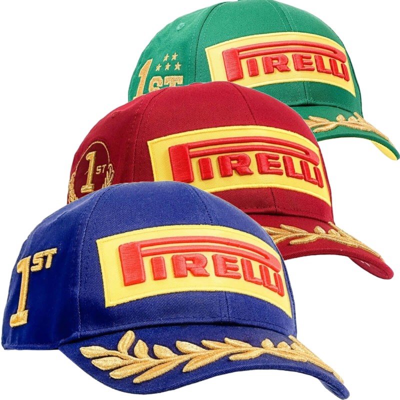 Pacote de bonés Pirelli Podium Ásia-Oceania 2025 Pacote de bonés Pirelli Podium Ásia-Oceania 2025