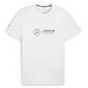 Camiseta Mercedes Puma Logo Tee White