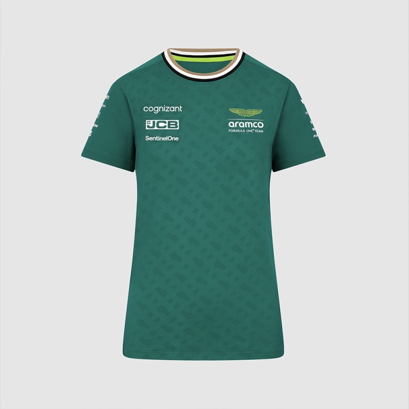 Camiseta Aston Martin Team Mujer 2024