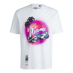 Camiseta RB F1 Miami – Edición Especial Blanca