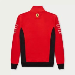 Ferrari Hypercar 1/4 Zip Sweatshirt Red Men's | Official