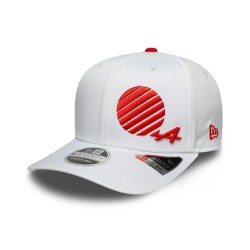 Gorra Alpine F1 Japan 9SEVENTY SS Blanco
