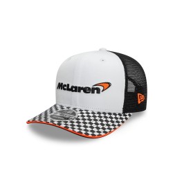 Gorra McLaren Checkered Visor 9FIFTY® PC White